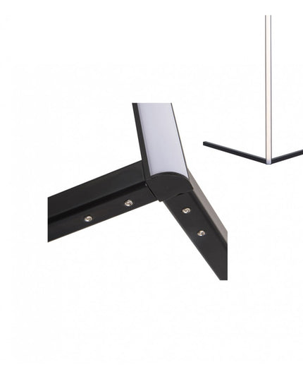 Лампа RGB для підсвічування кутова фону пульт 140см 12Вт Puluz AFL140