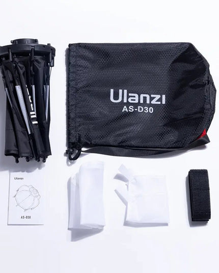 Софтбокс восьмикутний Mini Bowens стільники 30см Ulanzi AS-D30