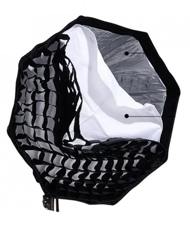 Софтбокс восьмикутний 40см стільники Mini Bowens Ulanzi L066