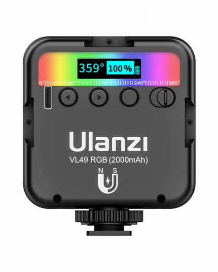 Накамерне світло LED RGB Ulanzi VL49 RGB