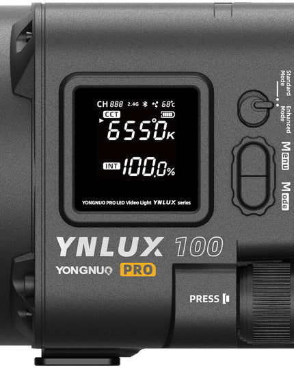 Постійне світло LED Bi-Color CRI 95+ 120Вт 2700К-6500К Yongnuo YNLUX100 PRO KIT