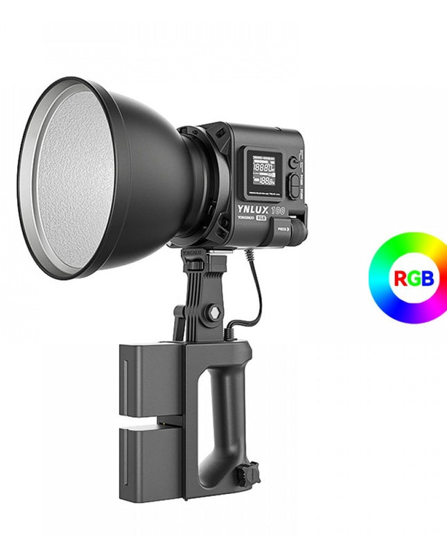 Постійне світло LED RGB CRI 96+ 120Вт 2000К-10000К Yongnuo YNLUX100 RGB KIT