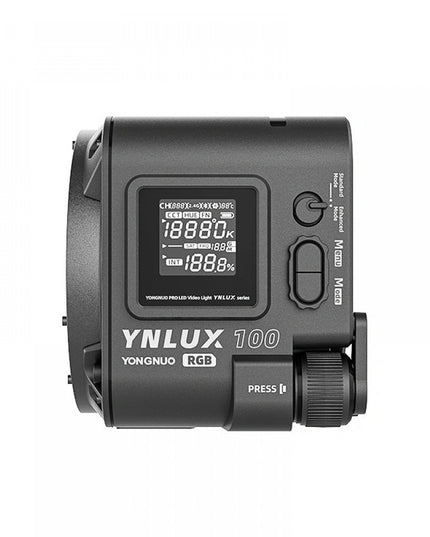 Постійне світло LED RGB CRI 96+ 120Вт 2000К-10000К Yongnuo YNLUX100 RGB KIT